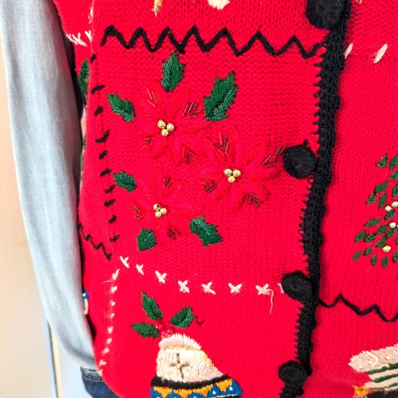 Ugly Christmas Vest! Sz L - Picture 5 of 9